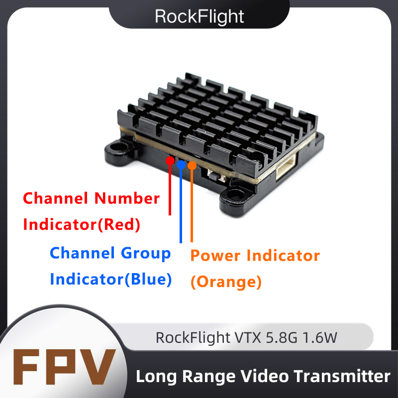 RockFlight TX663 VTX 5.8G 48CH - Drone With Rc Remote recension och pris