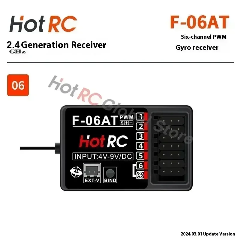 HOTRC 2.4Ghz 4/6/8 Channel F-0 - Rc Boat recension och pris