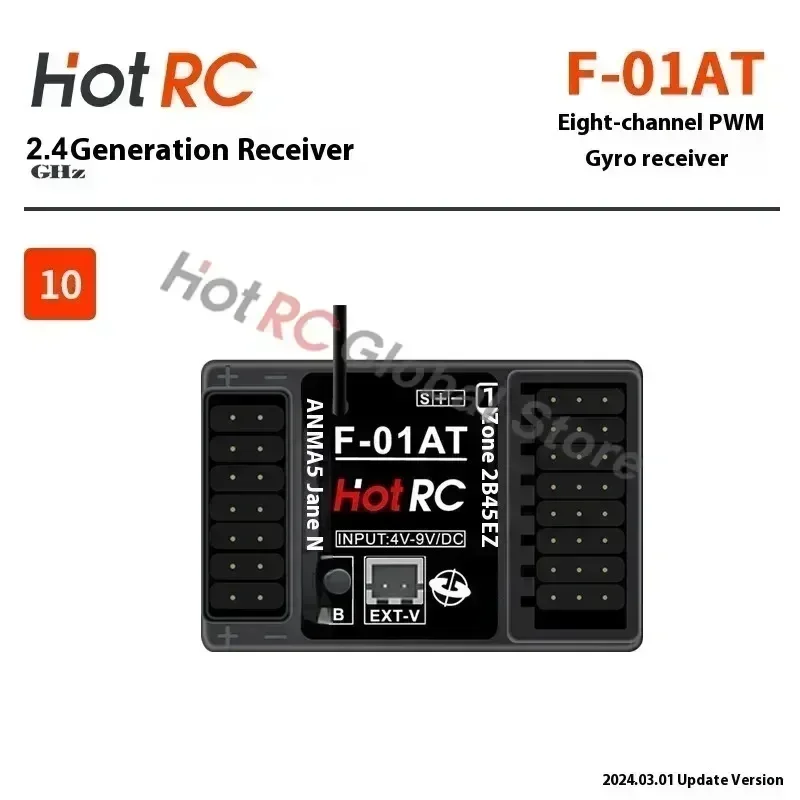 HOTRC 2.4Ghz 4/6/8 Channel F-0 - Rc Boat recension och pris