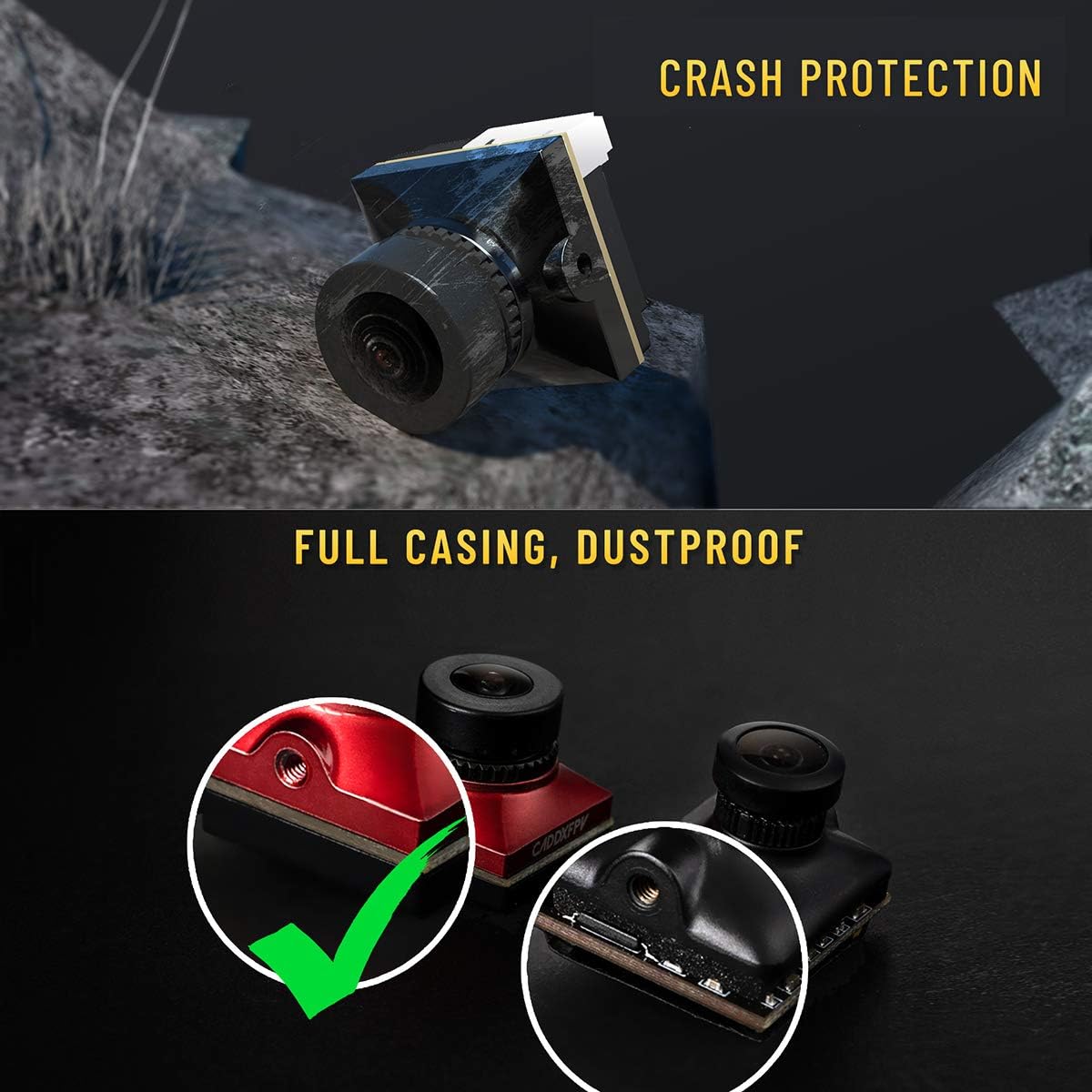 CADDX Micro FPV Camera Ratel 2 - Drone Rc Camera recension och pris
