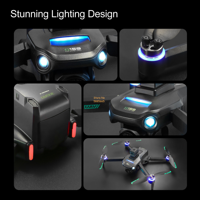 8K Dual Camera 5G WIFI FPV Rem - Drone Rc Gps recension och pris