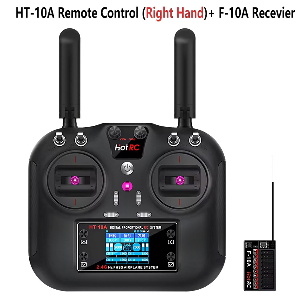 Hotrc HT-10A 2.4G 10CH Transmi - Drone With Rc 2 recension och pris