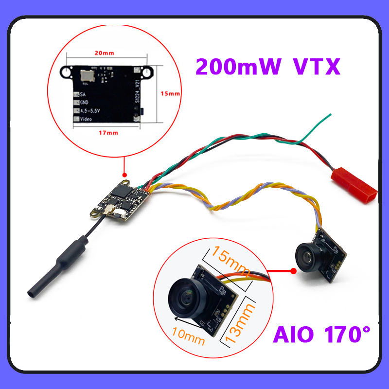 SLONWAKE 5.8G 1200TVL FPV Came - Drone Rc Camera recension och pris