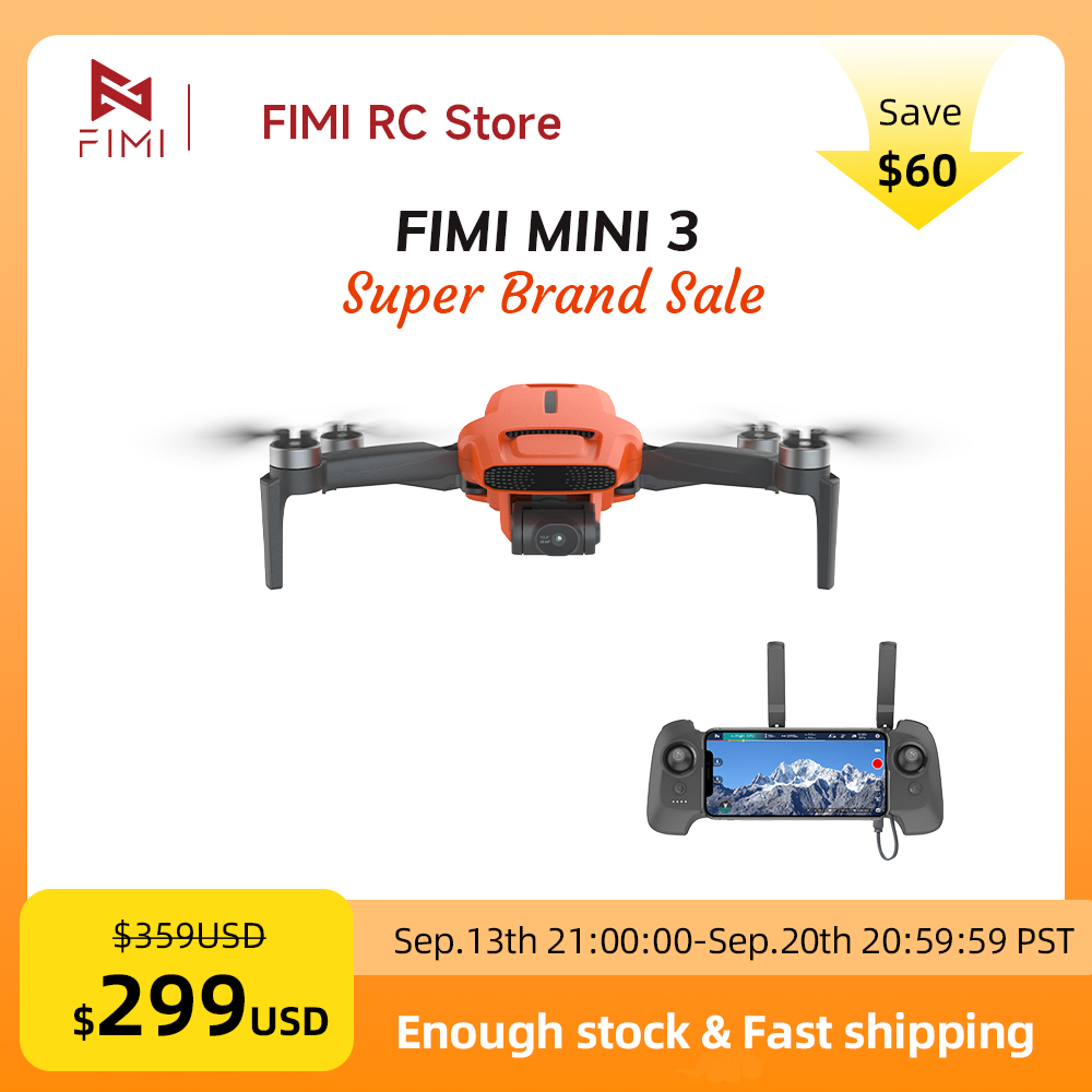 FIMI MINI 3 Camere Drone 4K 60 - Drone Rc Gps recension och pris
