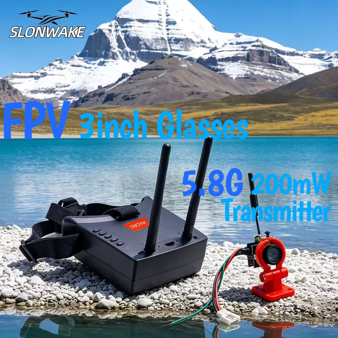 SLONWAKE 5.8G Analog VTX Trans - Drone Rc Camera recension och pris